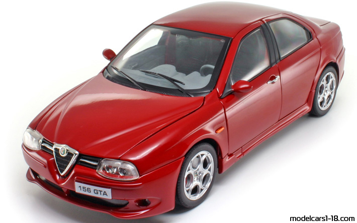 2002 - Alfa Romeo 156 GTA Ricko 1/18 - Предна лява страна