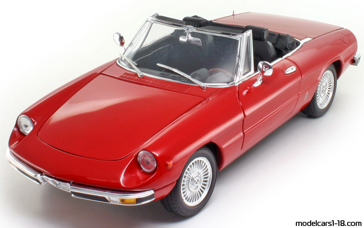 1969 - Alfa Romeo Spider Veloce 2000 Ricko 1/18 - Front left side