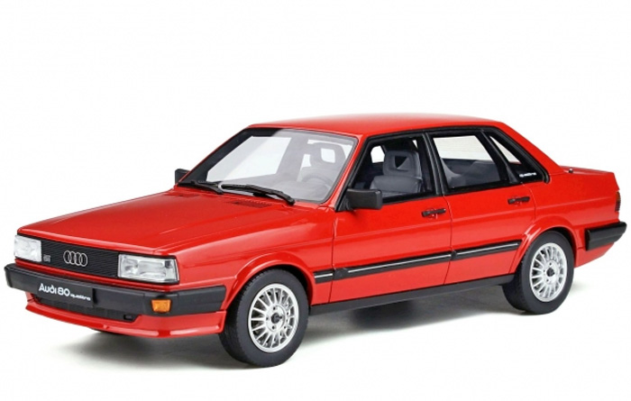 1983 - Audi 80 Quattro (B2) Otto Models 1/18 - Предна лява страна