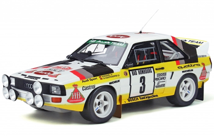 1985 - Audi Sport Quattro Rallye Monte-Carlo Otto Models 1/18 - Предна лява страна