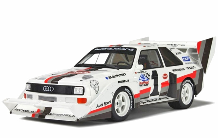 1987 - Audi Sport Quattro S1 Pikes Peak Otto Models 1/18 - Front left side