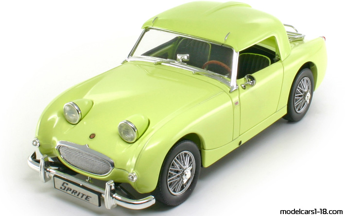 1958 - Austin Healey Sprite Revell 1/18 - Предна лява страна