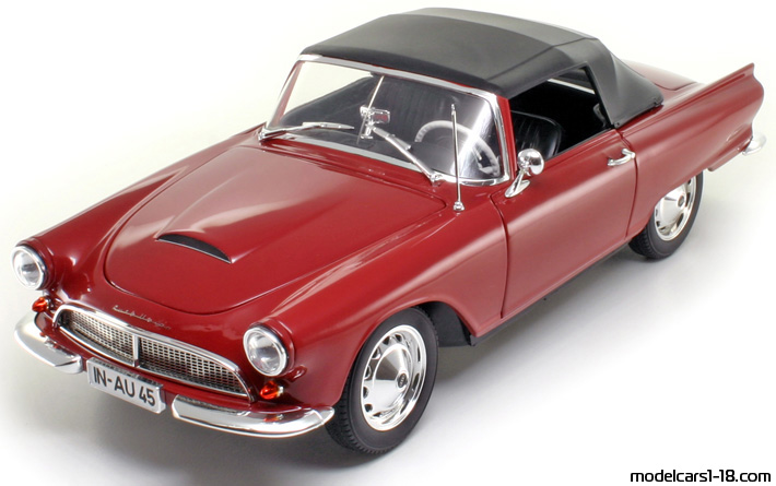 1962 - Auto Union 1000SP Ricko 1/18 - Предна лява страна