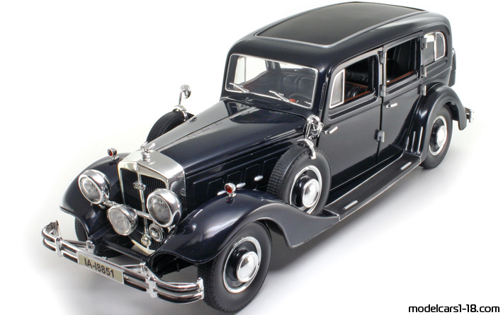 1937 - Auto Union Horch 851 Pullman Ricko 1/18 - Передняя левая сторона