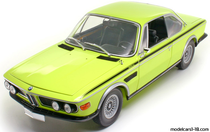 1972 - BMW 3.0 CSL (E9) Minichamps 1/18 - Front left side