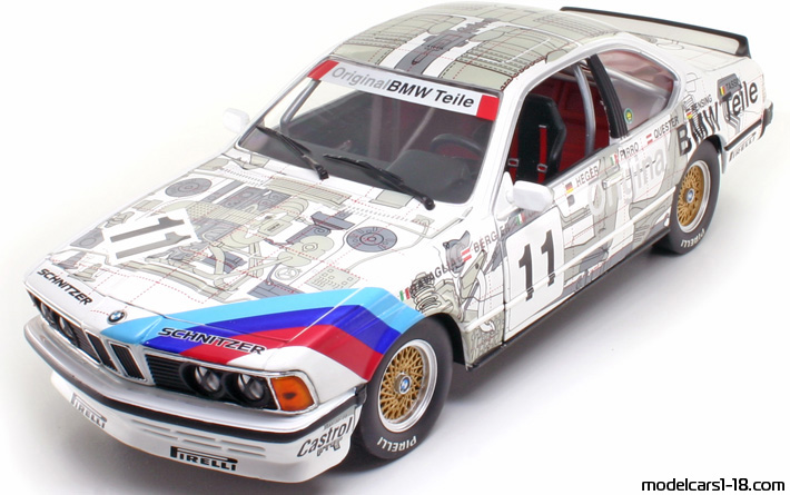 1986 - BMW 635 CSi (E24) Anson 1/18 - Предна лява страна