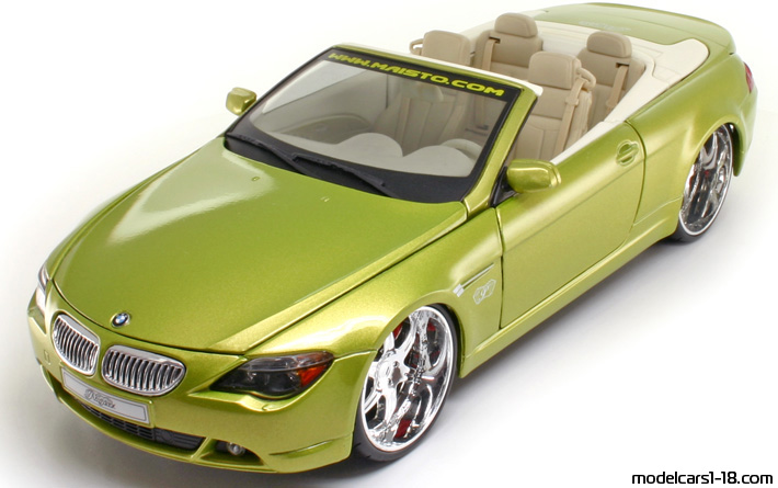 2005 - BMW 645 Ci (E64) Maisto 1/18 - Front left side