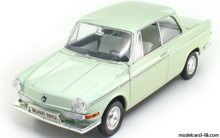 1962 - BMW 700 LS Saloon Signature Models 1/18 - Предна лява страна