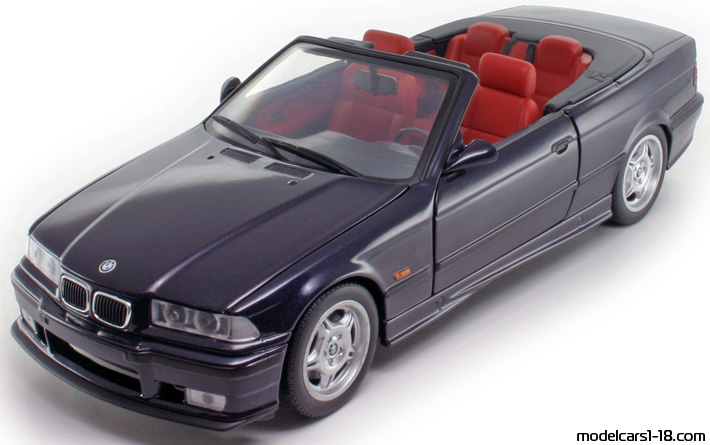 1992 - BMW M3 (E36) UT 1/18 - Передняя левая сторона