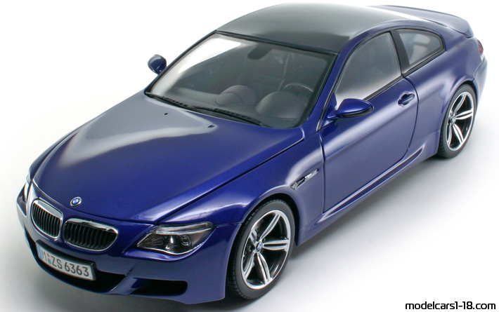 2004 - BMW M6 (E63) Kyosho 1/18 - Front left side