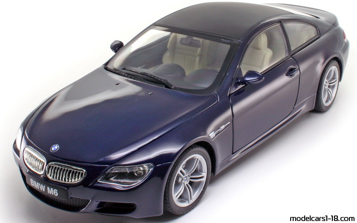 2004 - BMW M6 (E63) Revell 1/18 - Передняя левая сторона