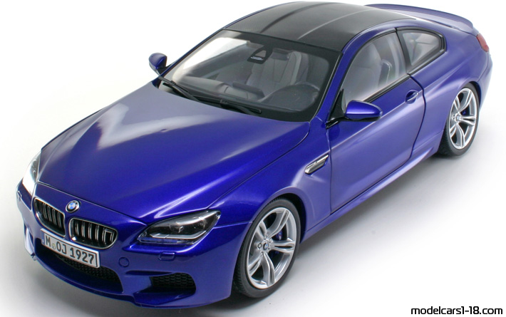 2012 - BMW M6 (F13) Paragon 1/18 - Передняя левая сторона