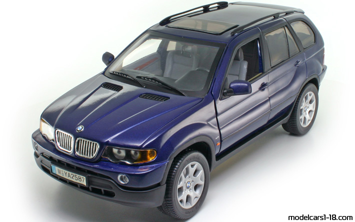 1999 - BMW X5 (E53) Anson 1/18 - Предна лява страна