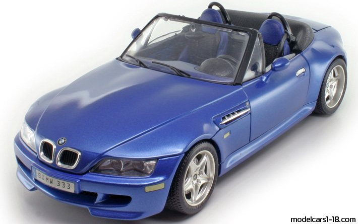 1996 - BMW Z3 M (E36/7) Bburago 1/18 - Передняя левая сторона
