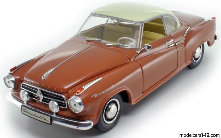 1955 - Borgward Isabella Revell 1/18 - Vorne linke Seite