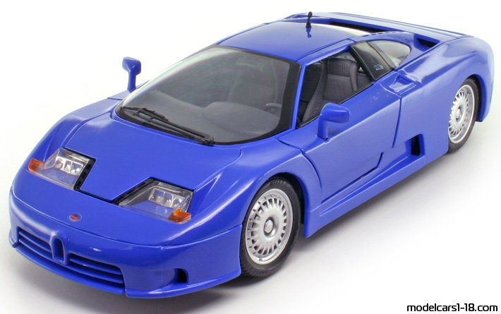 1991 - Bugatti EB 110 Maisto 1/18 - Vorne linke Seite