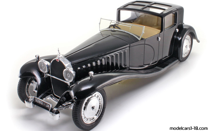 1930 - Bugatti Type 41 Royale Coupe de Ville Solido 1/21 - Front left side