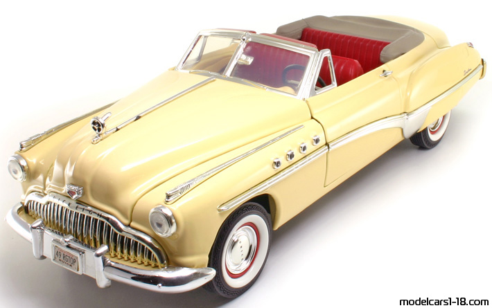 1949 - Buick Roadmaster Motor Max 1/18 - Передняя левая сторона