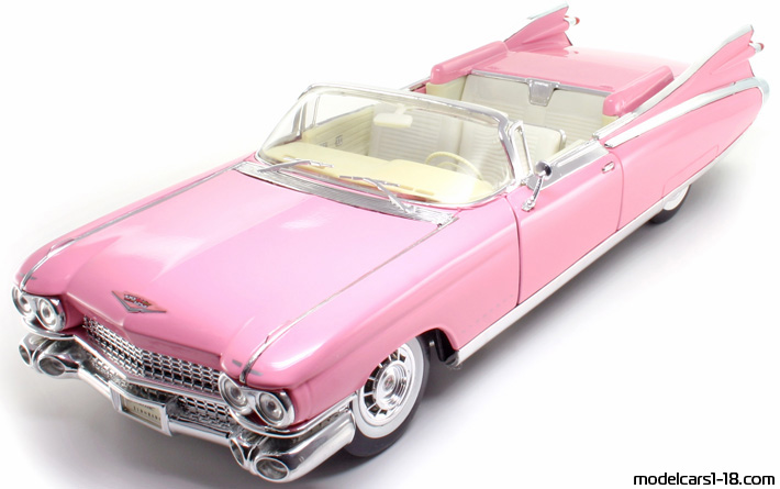 1959 - Cadillac Eldorado Biarritz (62) Maisto 1/18 - Vorne linke Seite