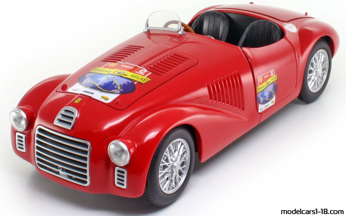 1947 - Ferrari 125 S Hot Wheels 1/18 - Vorne linke Seite