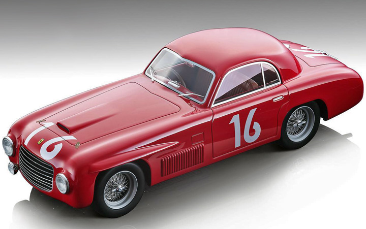 1948 - Ferrari 166 S Tecnomodel 1/18 - Vorne linke Seite