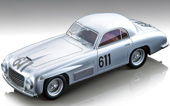 1949 - Ferrari 166 S Tecnomodel 1/18 - Предна лява страна