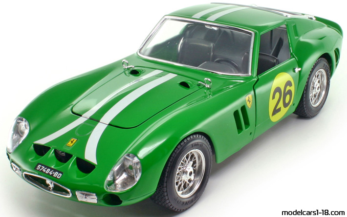 1962 - Ferrari 250 GTO Bburago 1/18 - Front left side