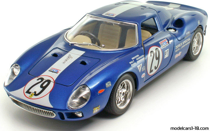 1965 - Ferrari 250 LM Bburago 1/18 - Предна лява страна