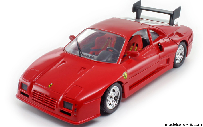 1986 - Ferrari 288 GTO Evoluzione Jouef Evolution 1/18 - Предна лява страна