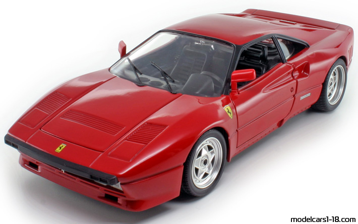 1984 - Ferrari 288 GTO Hot Wheels 1/18 - Предна лява страна