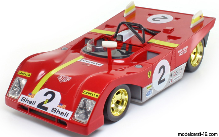 1972 - Ferrari 312 P Shell Collection 1/18 - Предна лява страна