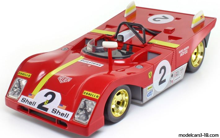 1972 - Ferrari 312 PB (312 P) Shell Collection 1/18 - Предна лява страна