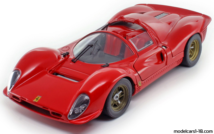 1967 - Ferrari 330 P4 Jouef Evolution 1/18 - Front left side