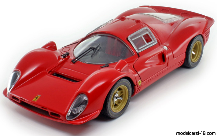 1967 - Ferrari 330 P4 Jouef Evolution 1/18 - Передняя левая сторона