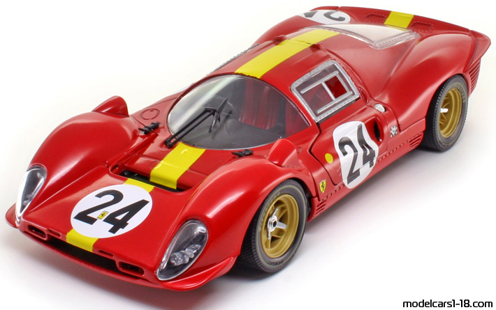 1967 - Ferrari 330 P4 Jouef Evolution 1/18 - Предна лява страна