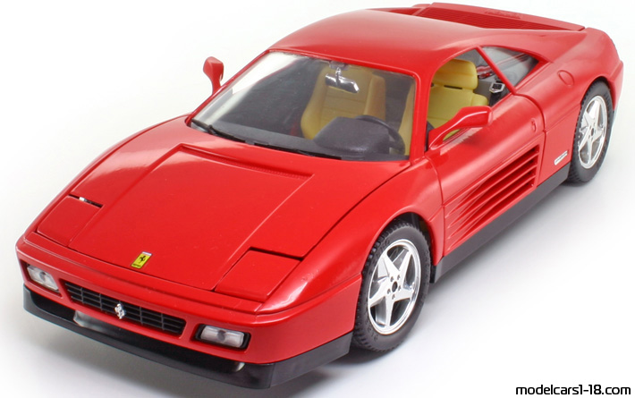 1989 - Ferrari 348 TB Mira 1/18 - Предна лява страна