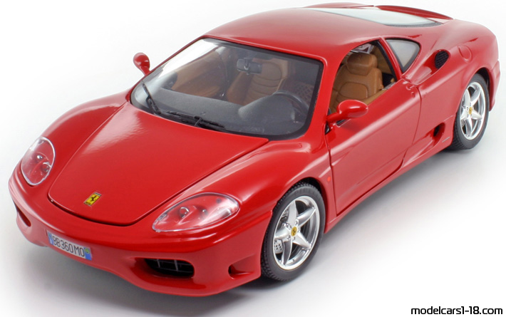 1999 - Ferrari 360 Modena Bburago 1/18 - Предна лява страна