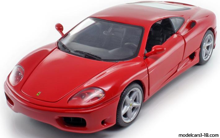 1999 - Ferrari 360 Modena Hot Wheels 1/18 - Предна лява страна