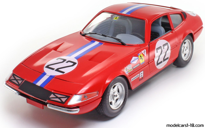 1970 - Ferrari 365 GTB/4 Daytona Competizione Techno Giodi 1/18 - Front left side