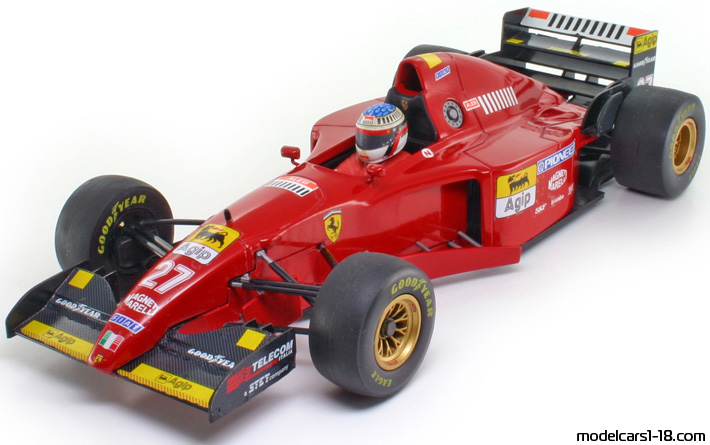 1995 - Ferrari 412 T2 Onyx 1/18 - Передняя левая сторона