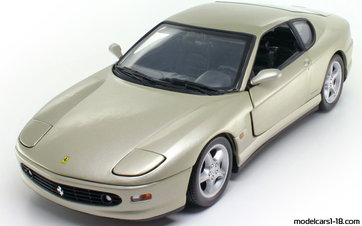 1998 - Ferrari 456M GT Hot Wheels 1/18 - Предна лява страна
