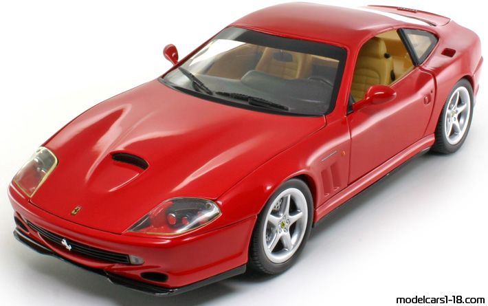 1996 - Ferrari 550 Maranello Hot Wheels 1/18 - Vorne linke Seite