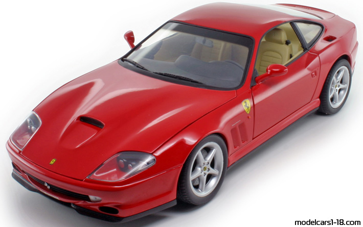 1996 - Ferrari 550 Maranello UT 1/18 - Передняя левая сторона