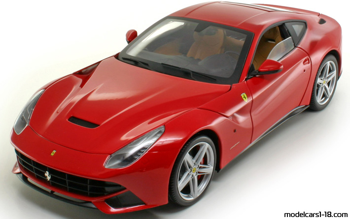 2012 - Ferrari F12 Berlinetta Elite 1/18 - Предна лява страна