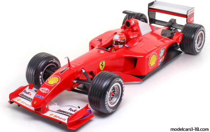 2001 - Ferrari F2001 Hot Wheels 1/18 - Передняя левая сторона