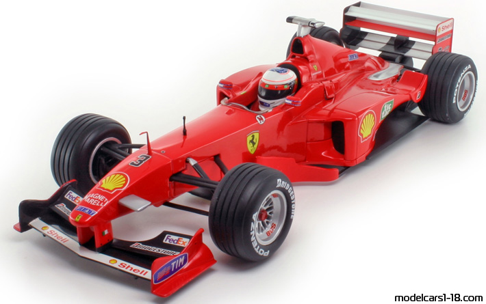 1999 - Ferrari F399 Hot Wheels 1/18 - Предна лява страна