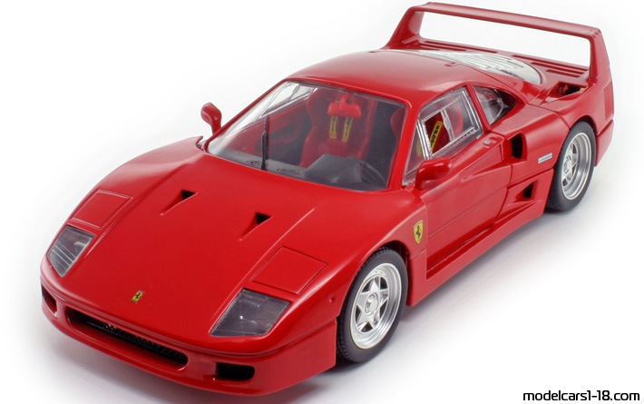 1987 - Ferrari F40 Hot Wheels 1/18 - Передняя левая сторона