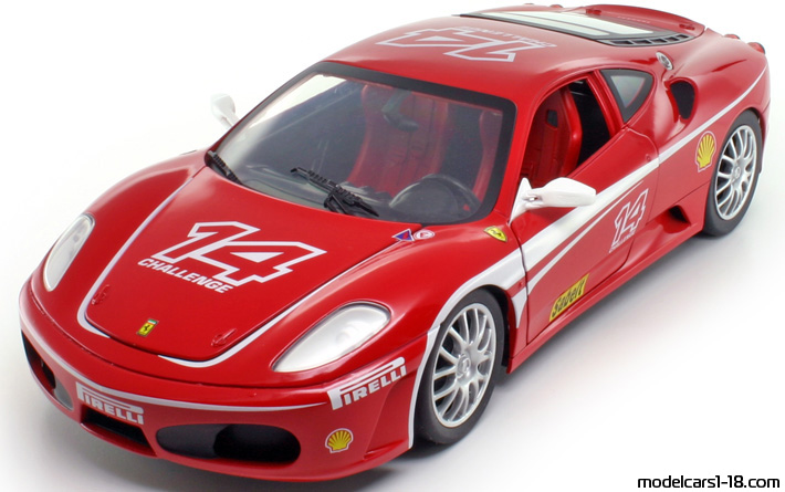 2006 - Ferrari F430 Challenge Hot Wheels 1/18 - Передняя левая сторона