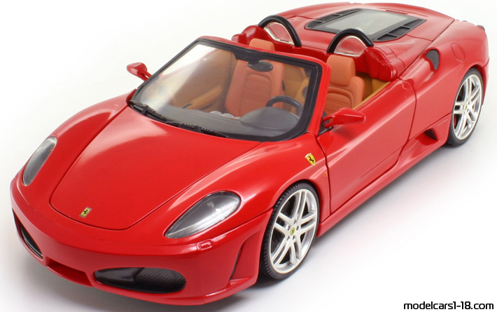 2005 - Ferrari F430 Spider Hot Wheels 1/18 - Vorne linke Seite