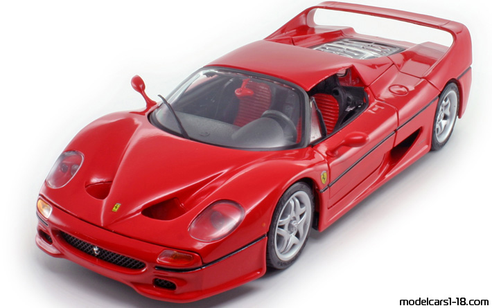 1995 - Ferrari F50 Maisto 1/18 - Передняя левая сторона